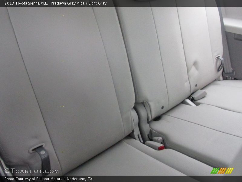 Predawn Gray Mica / Light Gray 2013 Toyota Sienna XLE