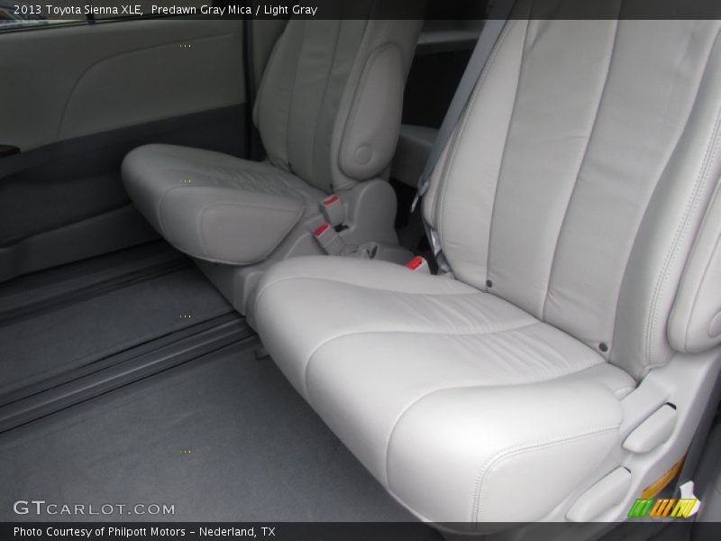Predawn Gray Mica / Light Gray 2013 Toyota Sienna XLE