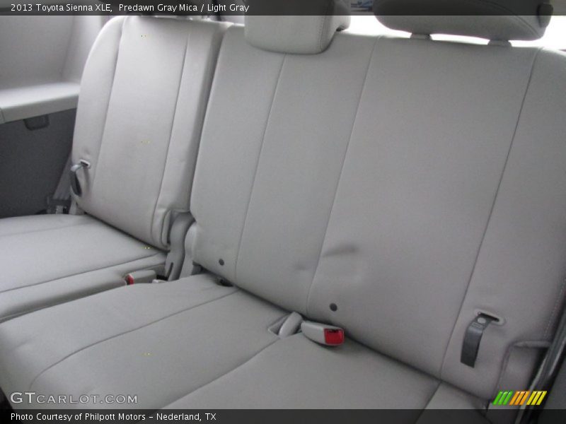 Predawn Gray Mica / Light Gray 2013 Toyota Sienna XLE