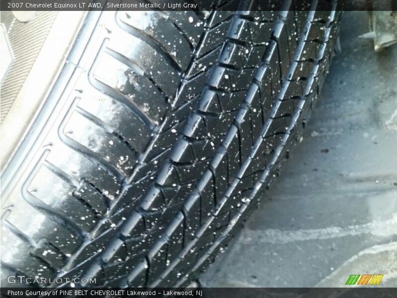 Silverstone Metallic / Light Gray 2007 Chevrolet Equinox LT AWD