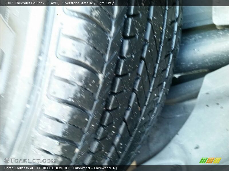 Silverstone Metallic / Light Gray 2007 Chevrolet Equinox LT AWD