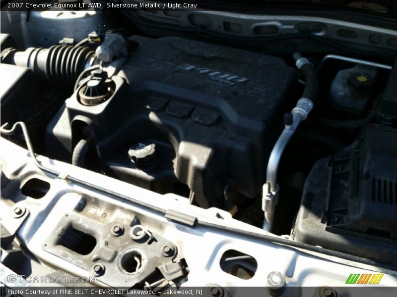 Silverstone Metallic / Light Gray 2007 Chevrolet Equinox LT AWD