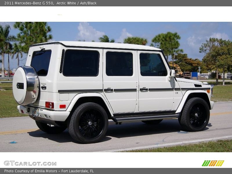 Arctic White / Ash/Black 2011 Mercedes-Benz G 550