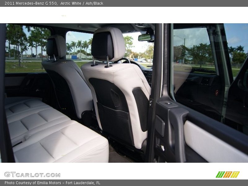 Arctic White / Ash/Black 2011 Mercedes-Benz G 550