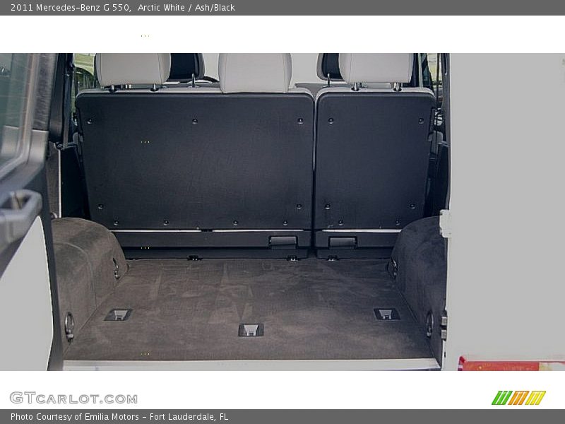 Arctic White / Ash/Black 2011 Mercedes-Benz G 550