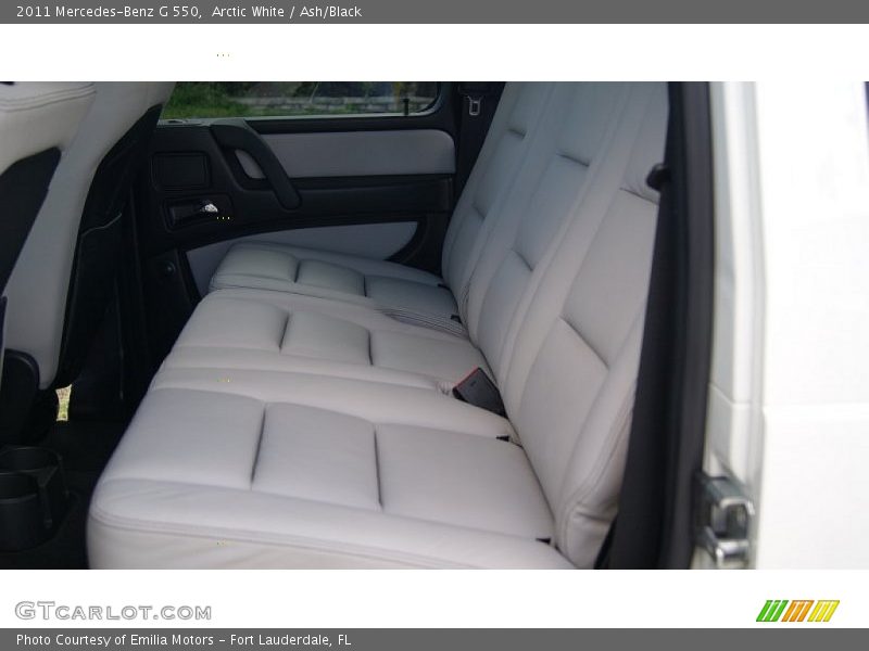 Arctic White / Ash/Black 2011 Mercedes-Benz G 550