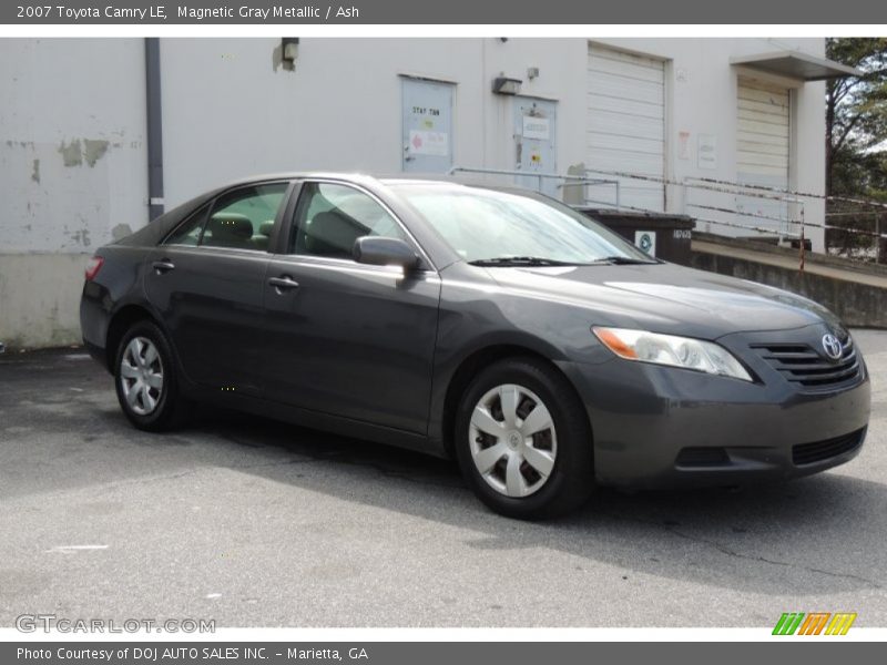 Magnetic Gray Metallic / Ash 2007 Toyota Camry LE