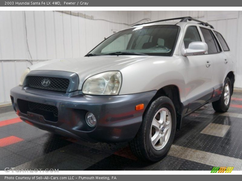 Pewter / Gray 2003 Hyundai Santa Fe LX 4WD