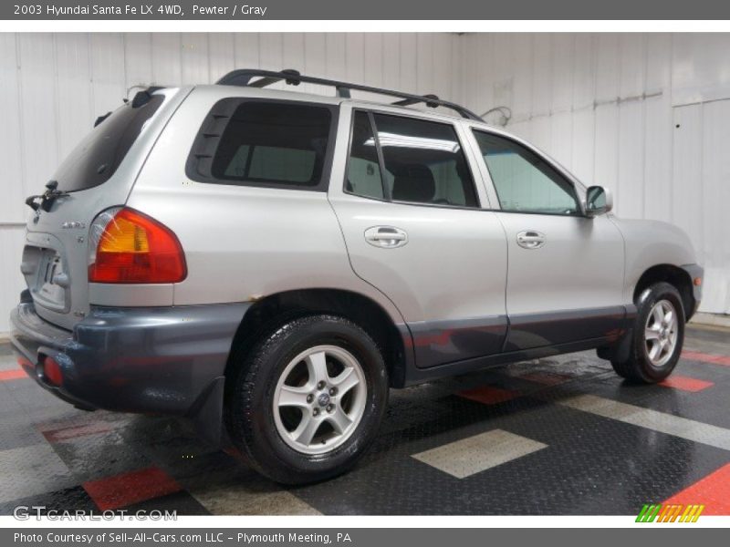 Pewter / Gray 2003 Hyundai Santa Fe LX 4WD