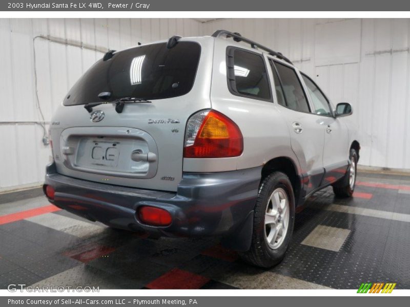 Pewter / Gray 2003 Hyundai Santa Fe LX 4WD