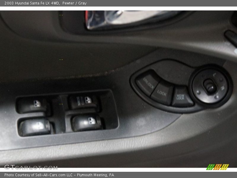Pewter / Gray 2003 Hyundai Santa Fe LX 4WD
