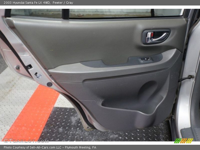 Pewter / Gray 2003 Hyundai Santa Fe LX 4WD