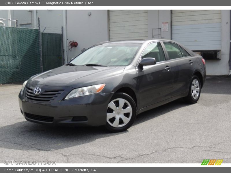 Magnetic Gray Metallic / Ash 2007 Toyota Camry LE