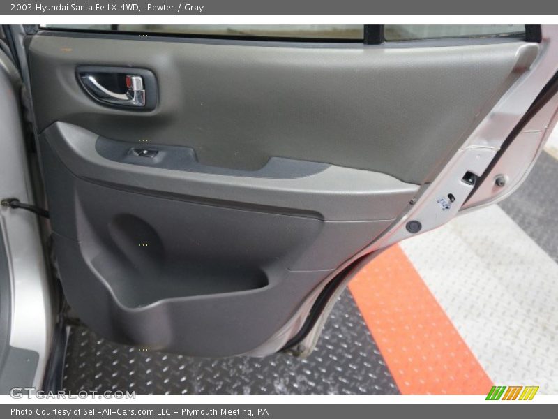 Pewter / Gray 2003 Hyundai Santa Fe LX 4WD