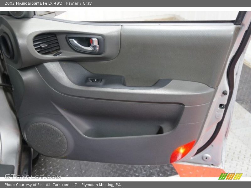 Pewter / Gray 2003 Hyundai Santa Fe LX 4WD