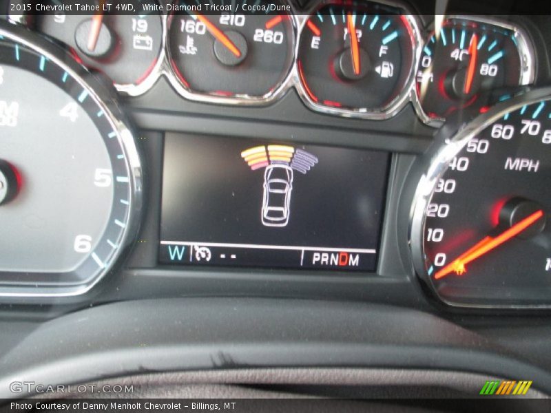 White Diamond Tricoat / Cocoa/Dune 2015 Chevrolet Tahoe LT 4WD