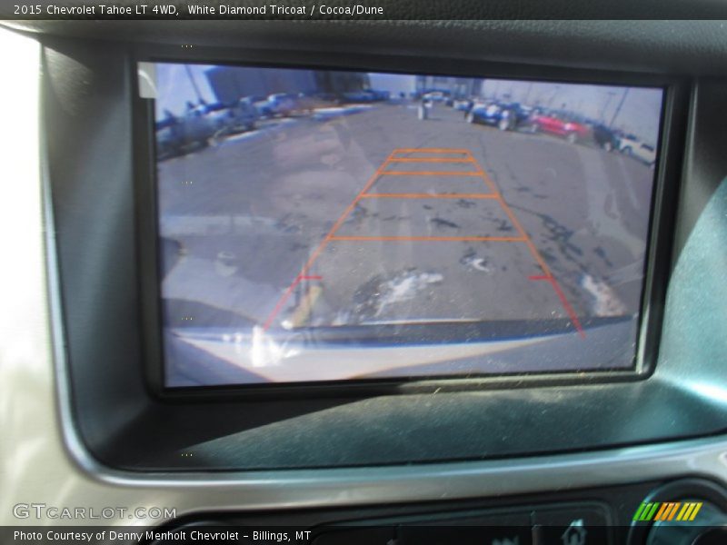White Diamond Tricoat / Cocoa/Dune 2015 Chevrolet Tahoe LT 4WD