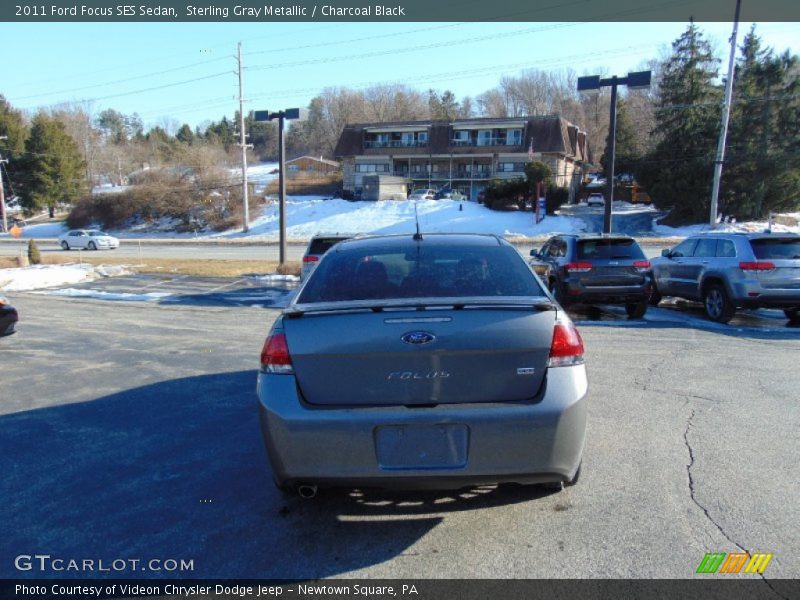 Sterling Gray Metallic / Charcoal Black 2011 Ford Focus SES Sedan