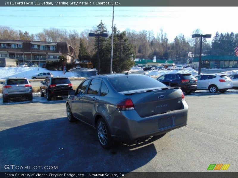 Sterling Gray Metallic / Charcoal Black 2011 Ford Focus SES Sedan