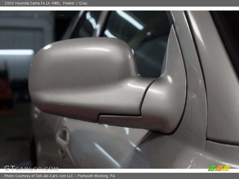 Pewter / Gray 2003 Hyundai Santa Fe LX 4WD