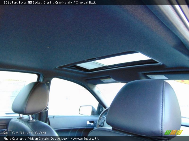 Sterling Gray Metallic / Charcoal Black 2011 Ford Focus SES Sedan