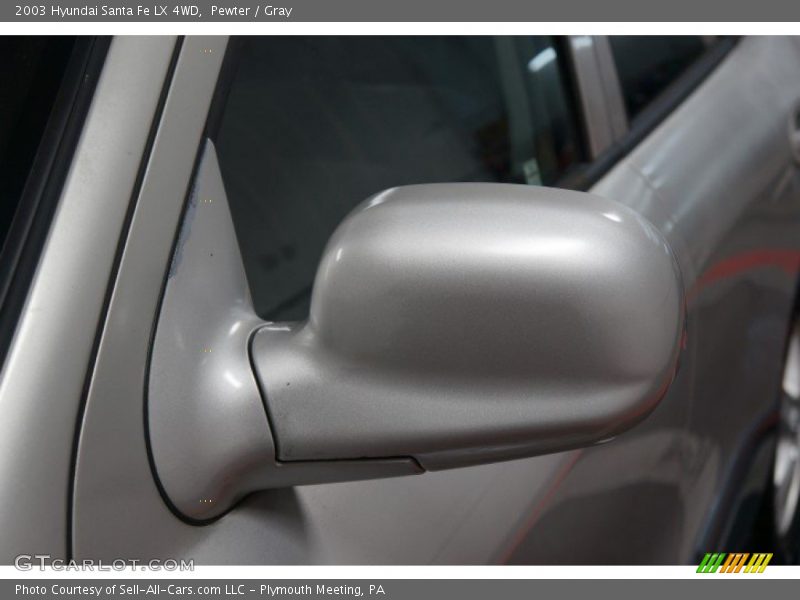 Pewter / Gray 2003 Hyundai Santa Fe LX 4WD