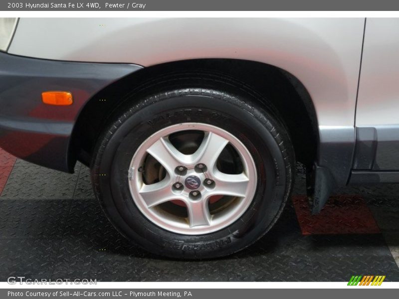 Pewter / Gray 2003 Hyundai Santa Fe LX 4WD