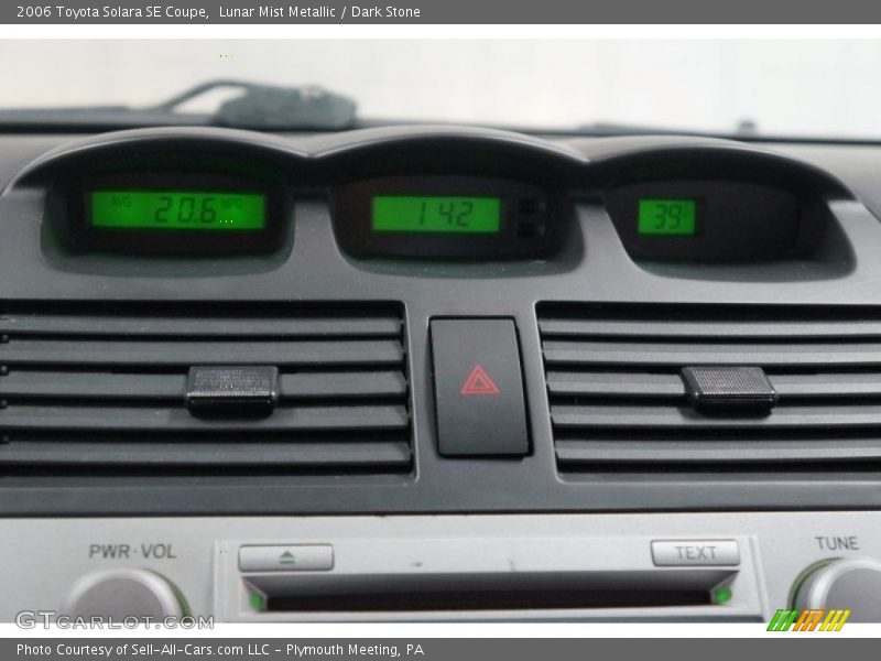 Lunar Mist Metallic / Dark Stone 2006 Toyota Solara SE Coupe
