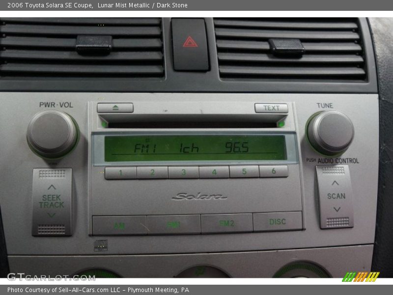 Lunar Mist Metallic / Dark Stone 2006 Toyota Solara SE Coupe