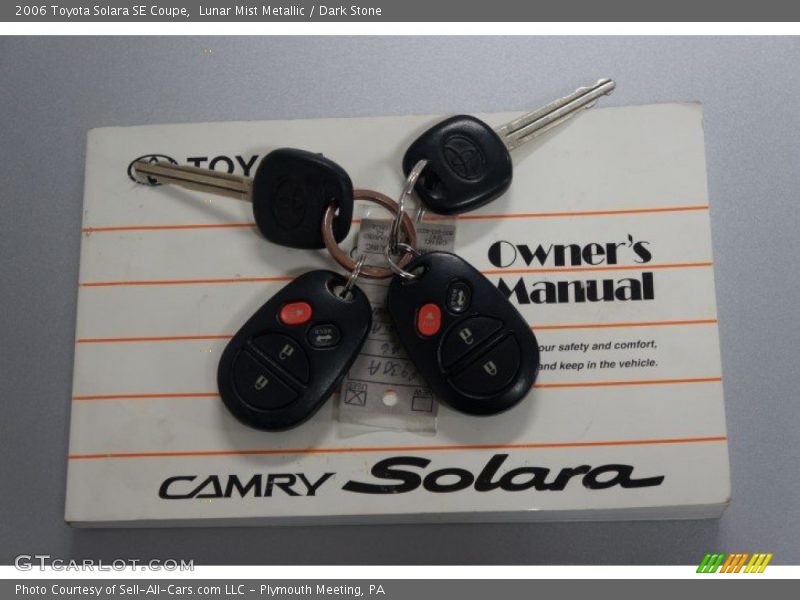 Lunar Mist Metallic / Dark Stone 2006 Toyota Solara SE Coupe