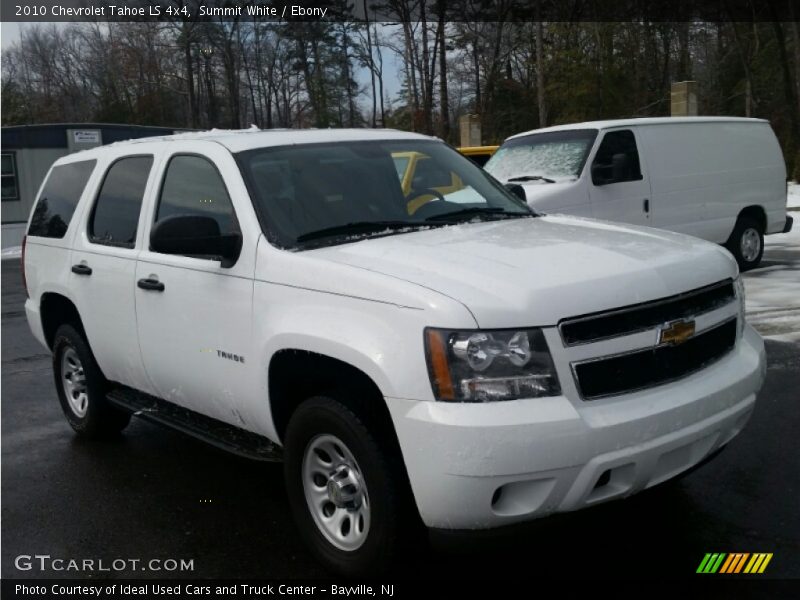 Summit White / Ebony 2010 Chevrolet Tahoe LS 4x4