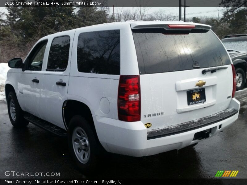 Summit White / Ebony 2010 Chevrolet Tahoe LS 4x4