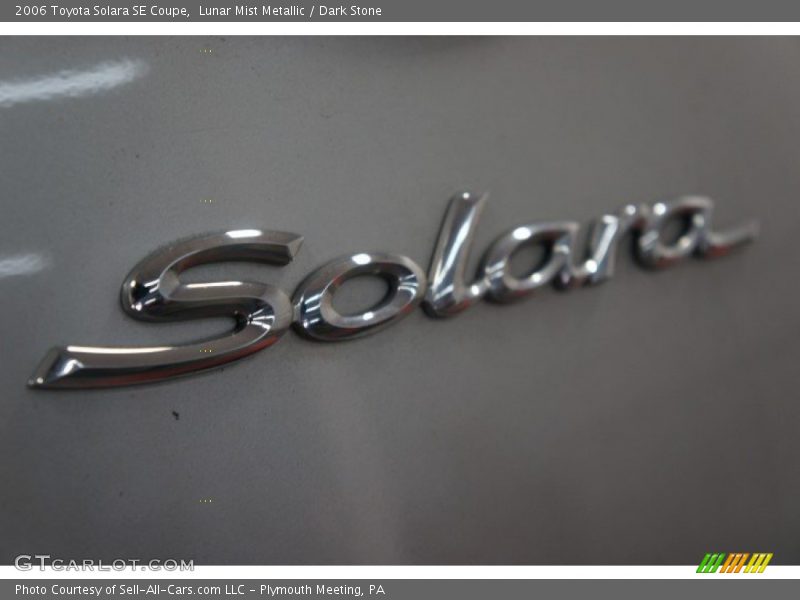 Lunar Mist Metallic / Dark Stone 2006 Toyota Solara SE Coupe