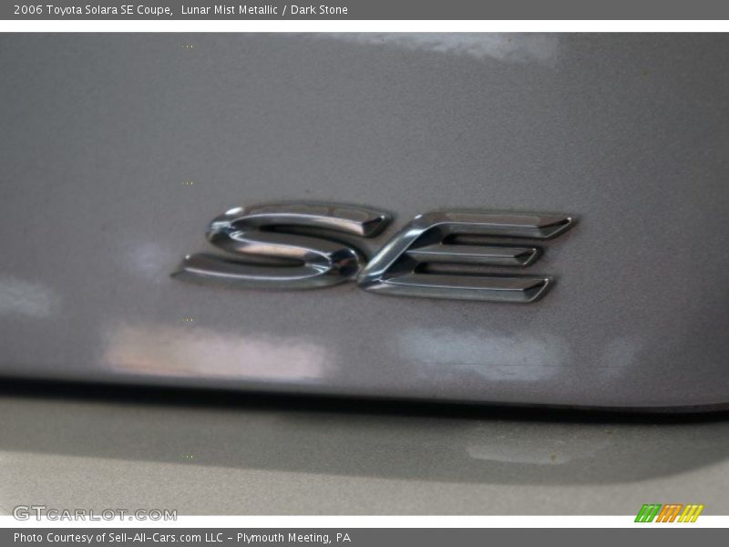 Lunar Mist Metallic / Dark Stone 2006 Toyota Solara SE Coupe
