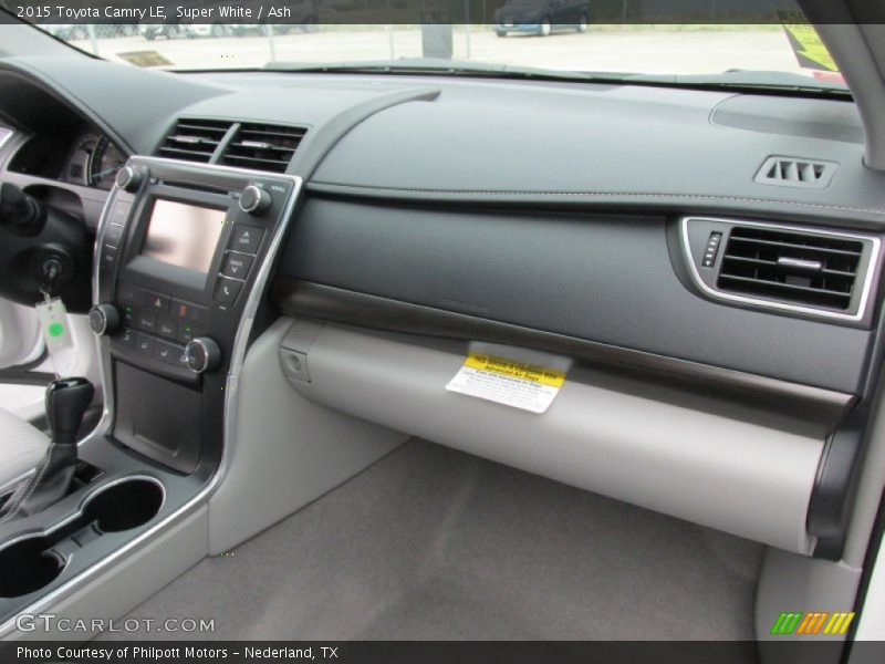 Super White / Ash 2015 Toyota Camry LE