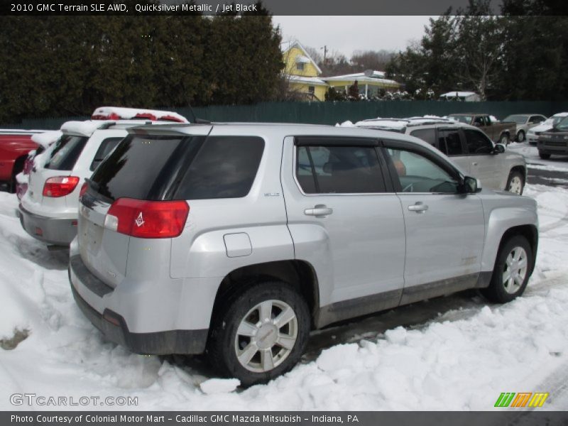 Quicksilver Metallic / Jet Black 2010 GMC Terrain SLE AWD