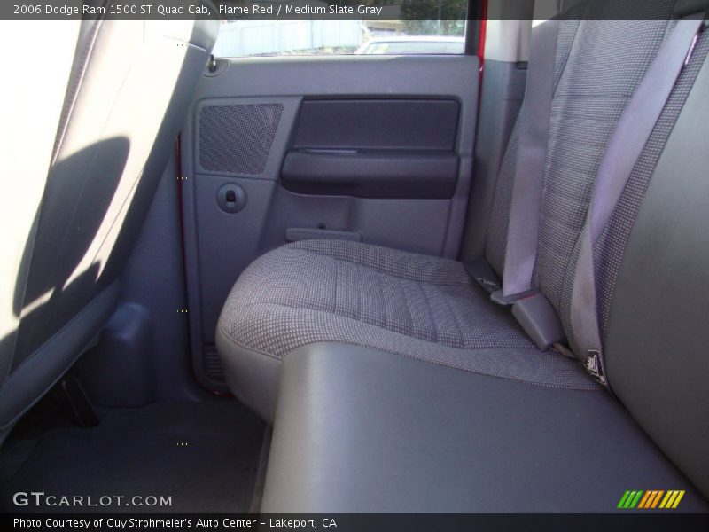Flame Red / Medium Slate Gray 2006 Dodge Ram 1500 ST Quad Cab