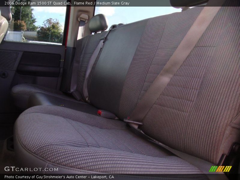 Flame Red / Medium Slate Gray 2006 Dodge Ram 1500 ST Quad Cab