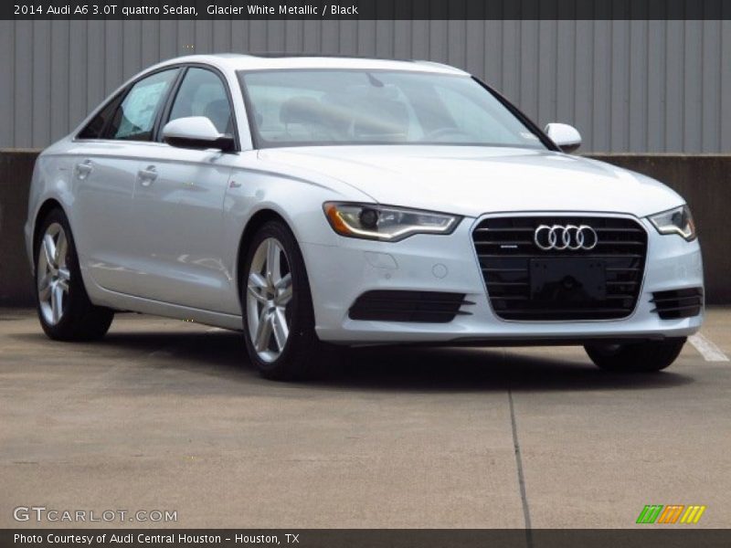 Glacier White Metallic / Black 2014 Audi A6 3.0T quattro Sedan