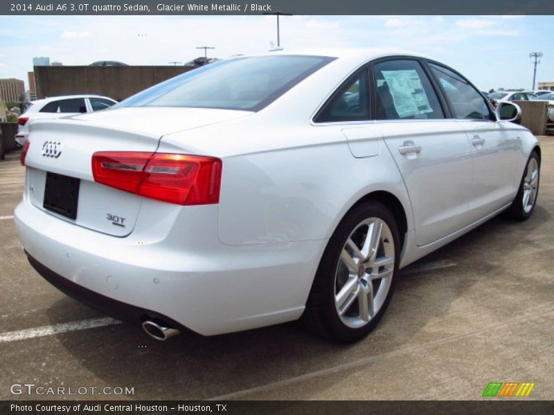 Glacier White Metallic / Black 2014 Audi A6 3.0T quattro Sedan