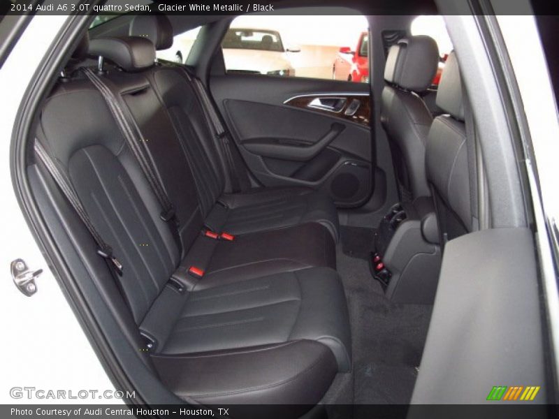 Glacier White Metallic / Black 2014 Audi A6 3.0T quattro Sedan