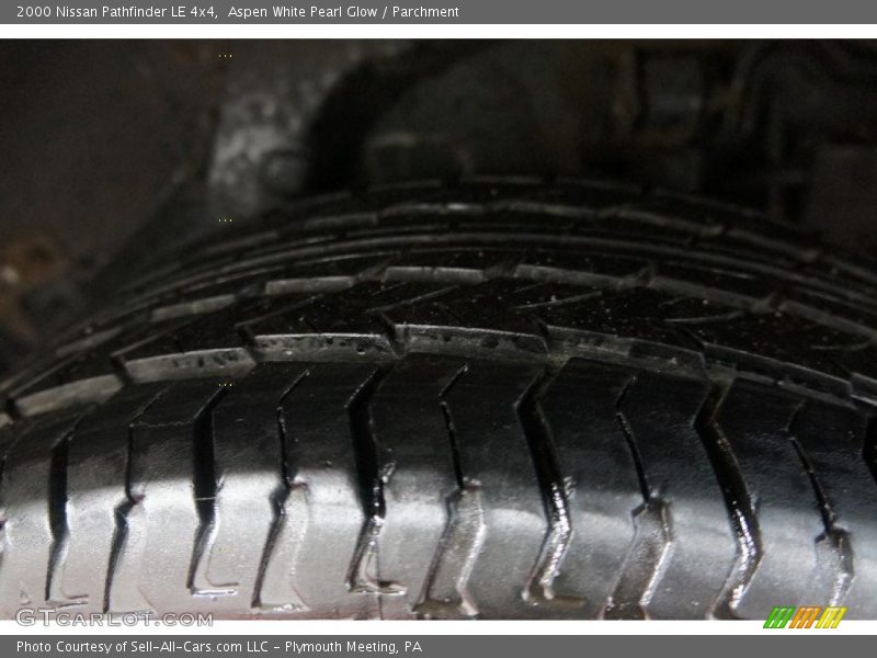 Aspen White Pearl Glow / Parchment 2000 Nissan Pathfinder LE 4x4