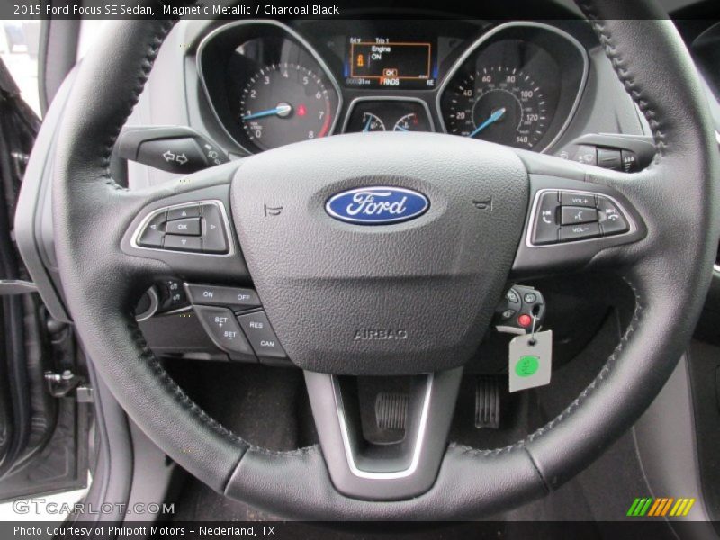  2015 Focus SE Sedan Steering Wheel