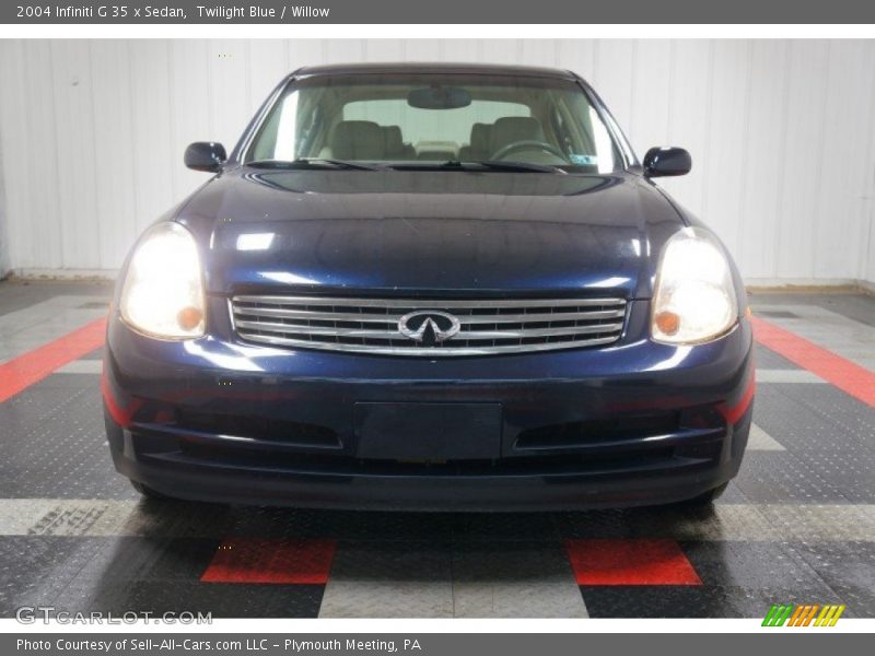 Twilight Blue / Willow 2004 Infiniti G 35 x Sedan