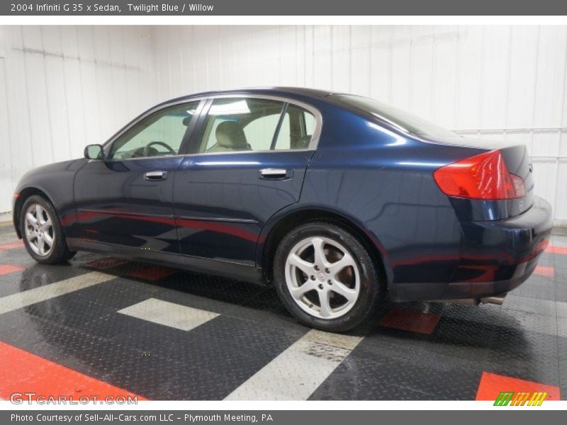 Twilight Blue / Willow 2004 Infiniti G 35 x Sedan