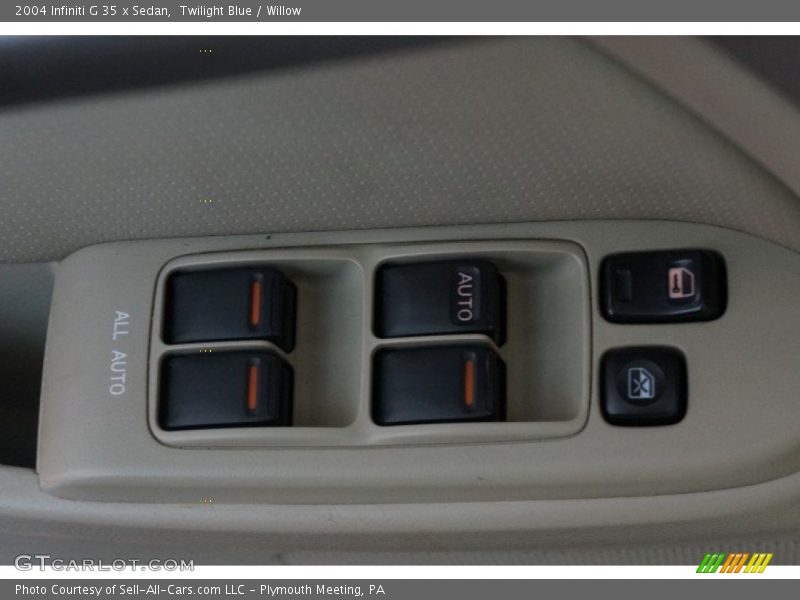 Twilight Blue / Willow 2004 Infiniti G 35 x Sedan