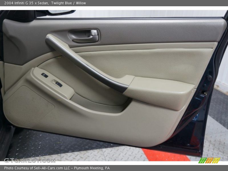Twilight Blue / Willow 2004 Infiniti G 35 x Sedan