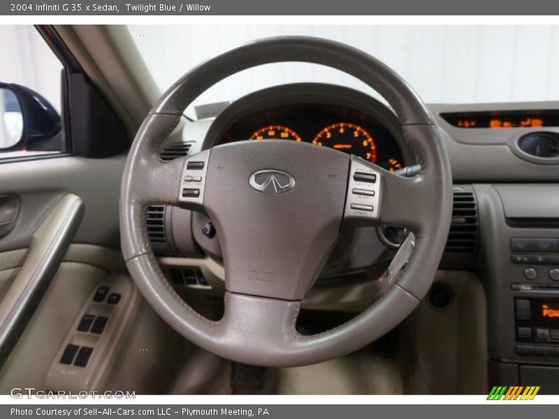 Twilight Blue / Willow 2004 Infiniti G 35 x Sedan