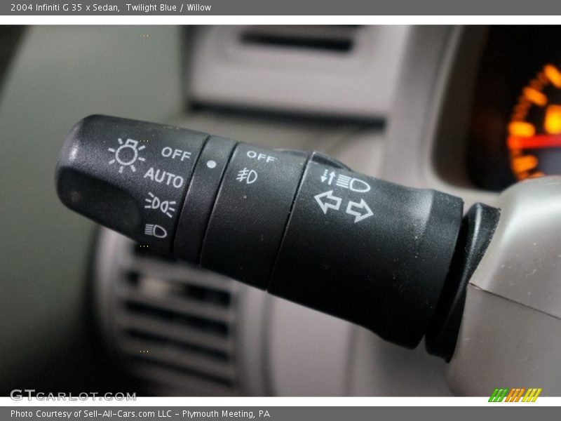 Twilight Blue / Willow 2004 Infiniti G 35 x Sedan