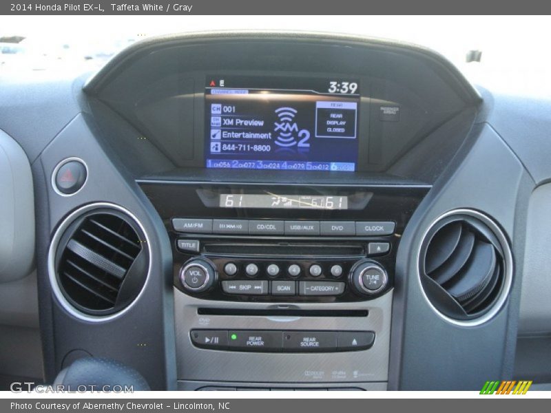 Taffeta White / Gray 2014 Honda Pilot EX-L